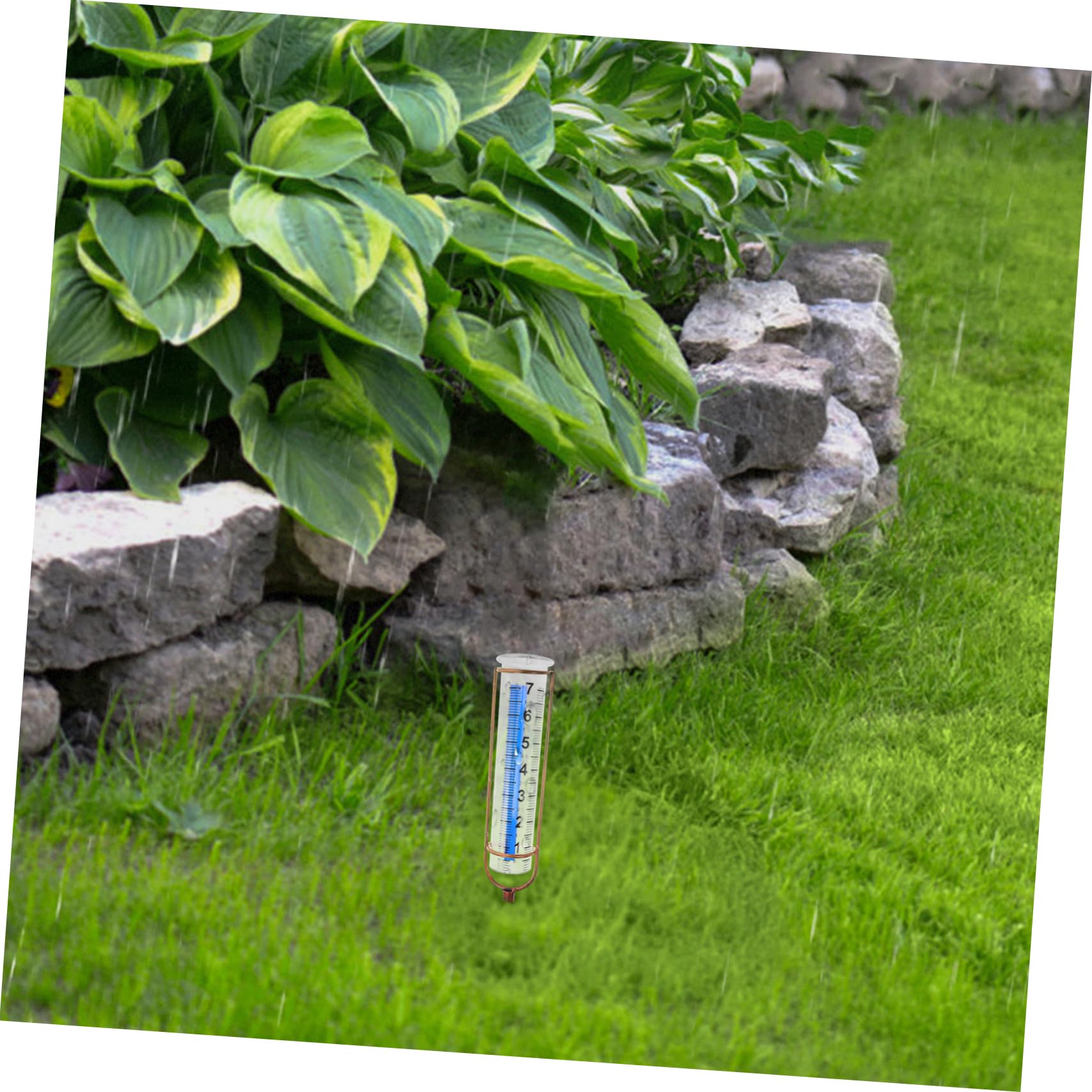 SUPVOX 3 Set Pluviometro Da Giardino Misura Espandibile Pluviometri Classificati Per Esterni Kit All'aperto Pluviometro A Cono Supporto Per Pluviometro Plastica Riutilizzabile 2 Pezzi * 3