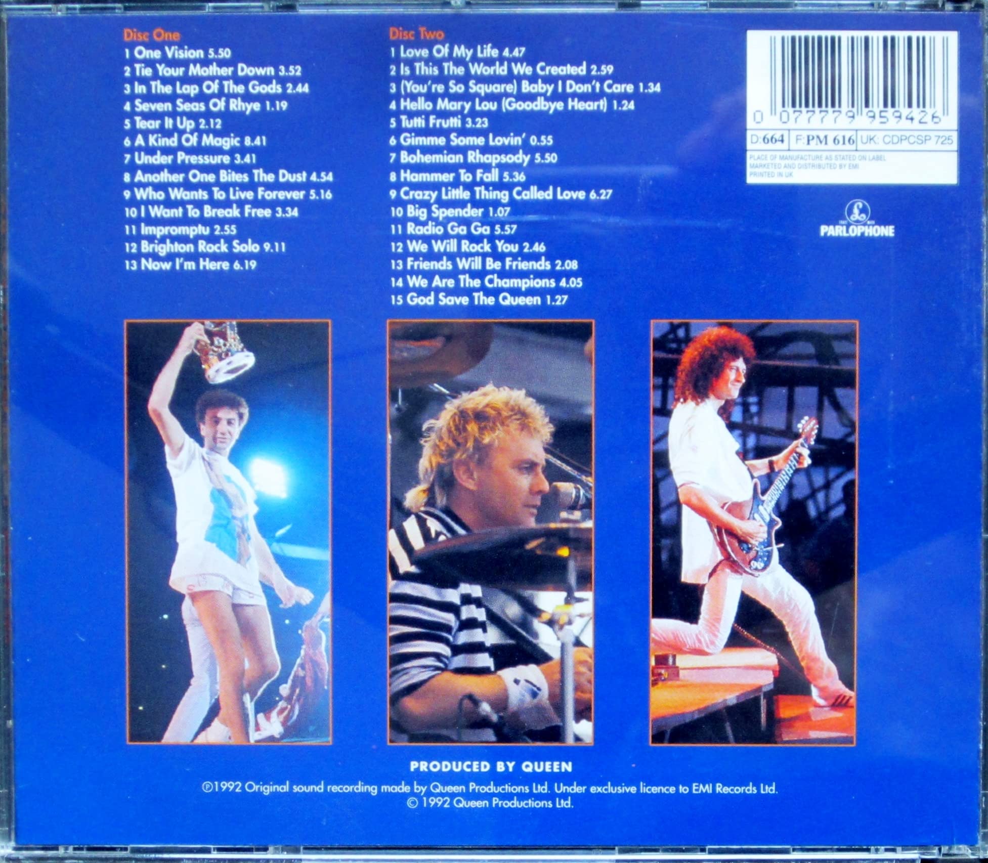 Live at Wembley '86