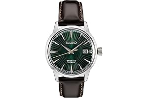 Seiko Presage Cocktail Time: A Timeless Masterpiece for Discerning Gentlemen