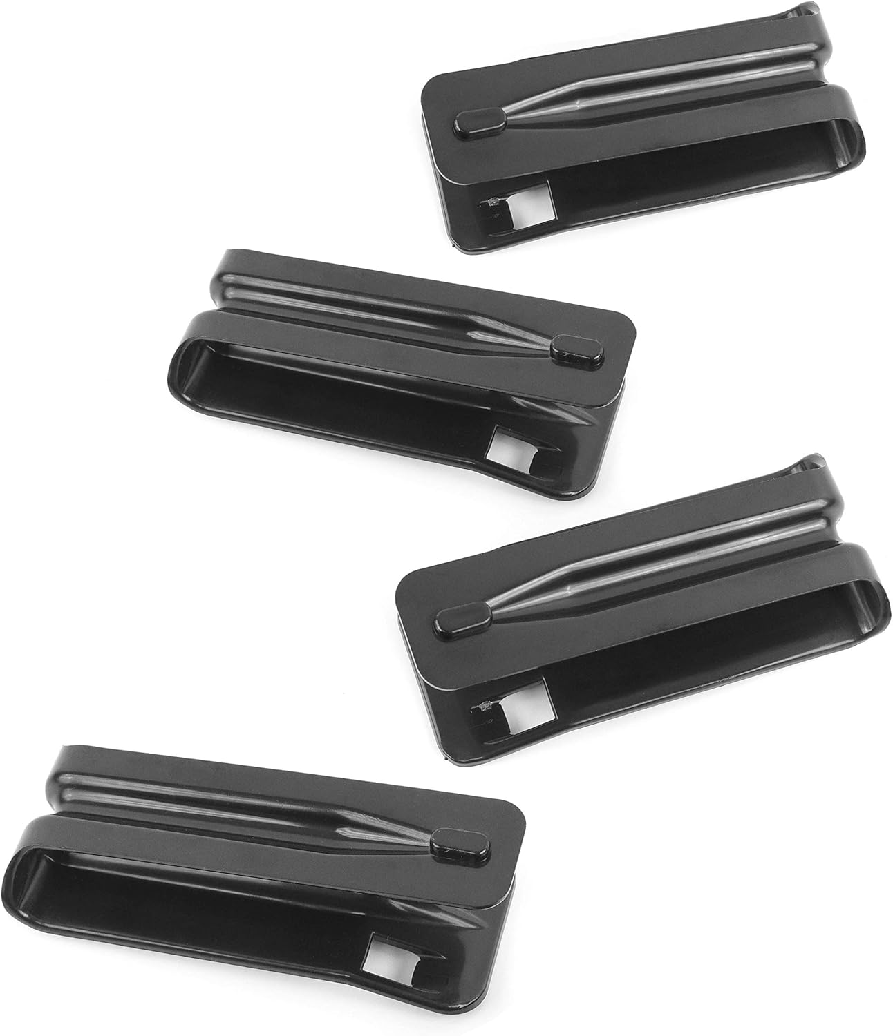 Red Hound Auto 4 Rear Seat Bumper Cushion Brackets Anti-Rattle Compatible with Chevrolet GMC Silverado Sierra Crew Cab 1500 2008-2013, 2500 2008-2014 Driver or Passenger Sides Fix Replacement