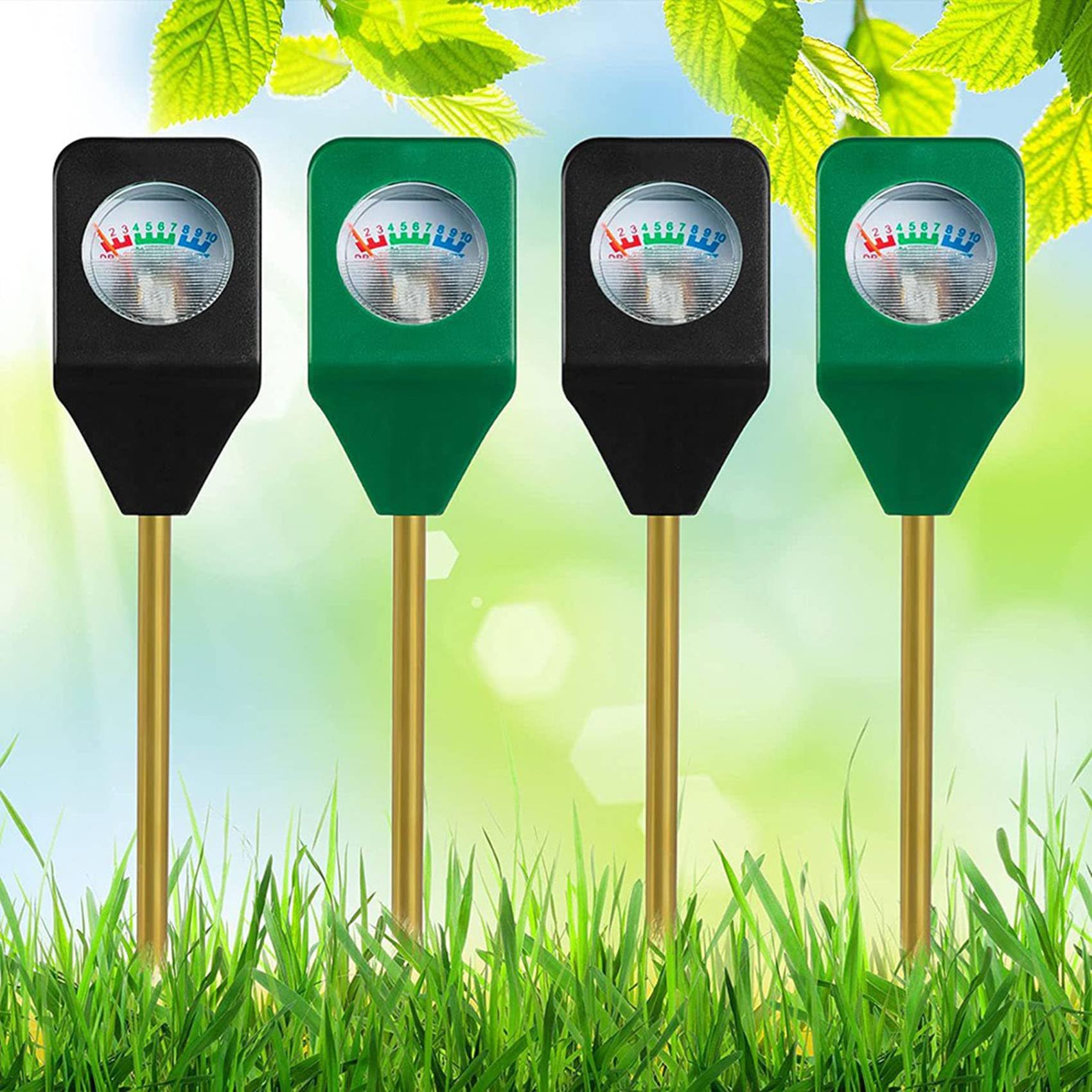 40 STÜCKE Mini Tragbarer Hygrometer Tester Bodenfeuchtigkeit Humidimetre Meter Indoor Topfpflanzen Plantagen Bodenanalysator