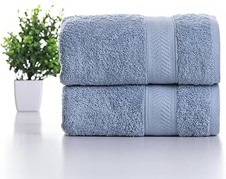 Luxury Plain Bath Towel – Set of 2 Pieces