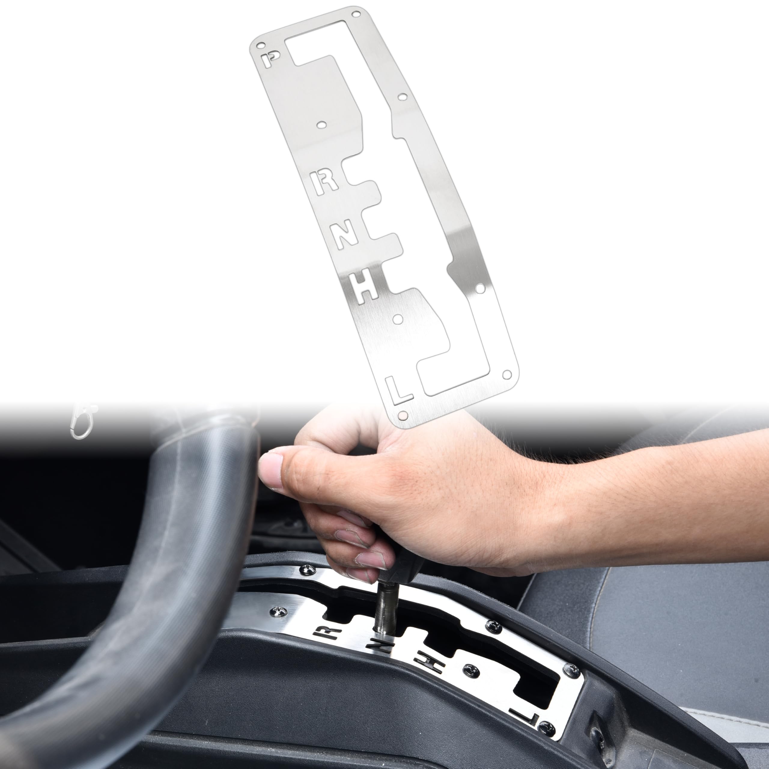 Amazon.com: POKIAUTO Stainless Steel Shifter Plate for Can Am