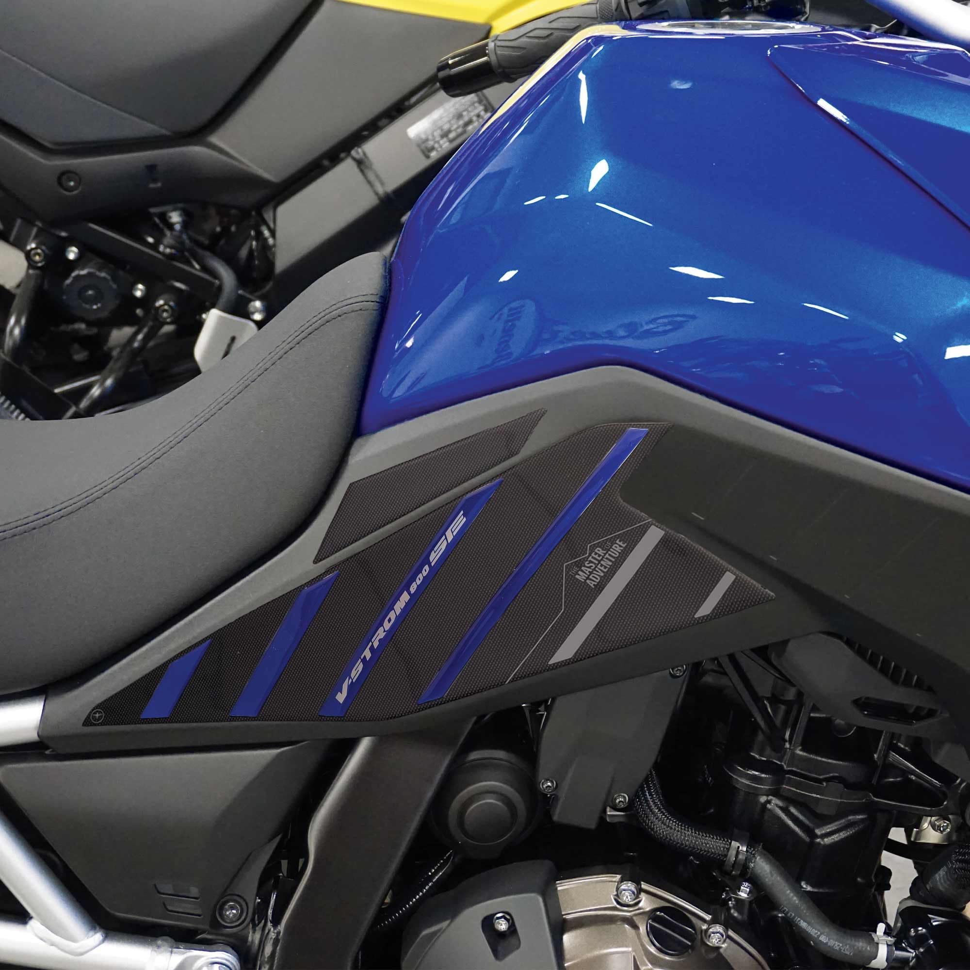 Adesivo Gel 3D Compatibile Con Suzuki V-Strom 800RE Protezione Cupolino