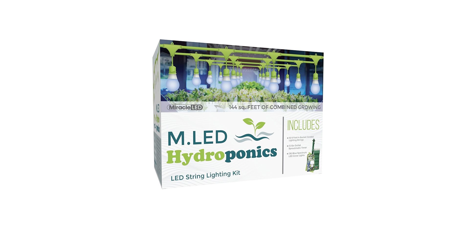 Amazon.com : Miracle LED Hydroponics LED Indoor Grow Light Kit