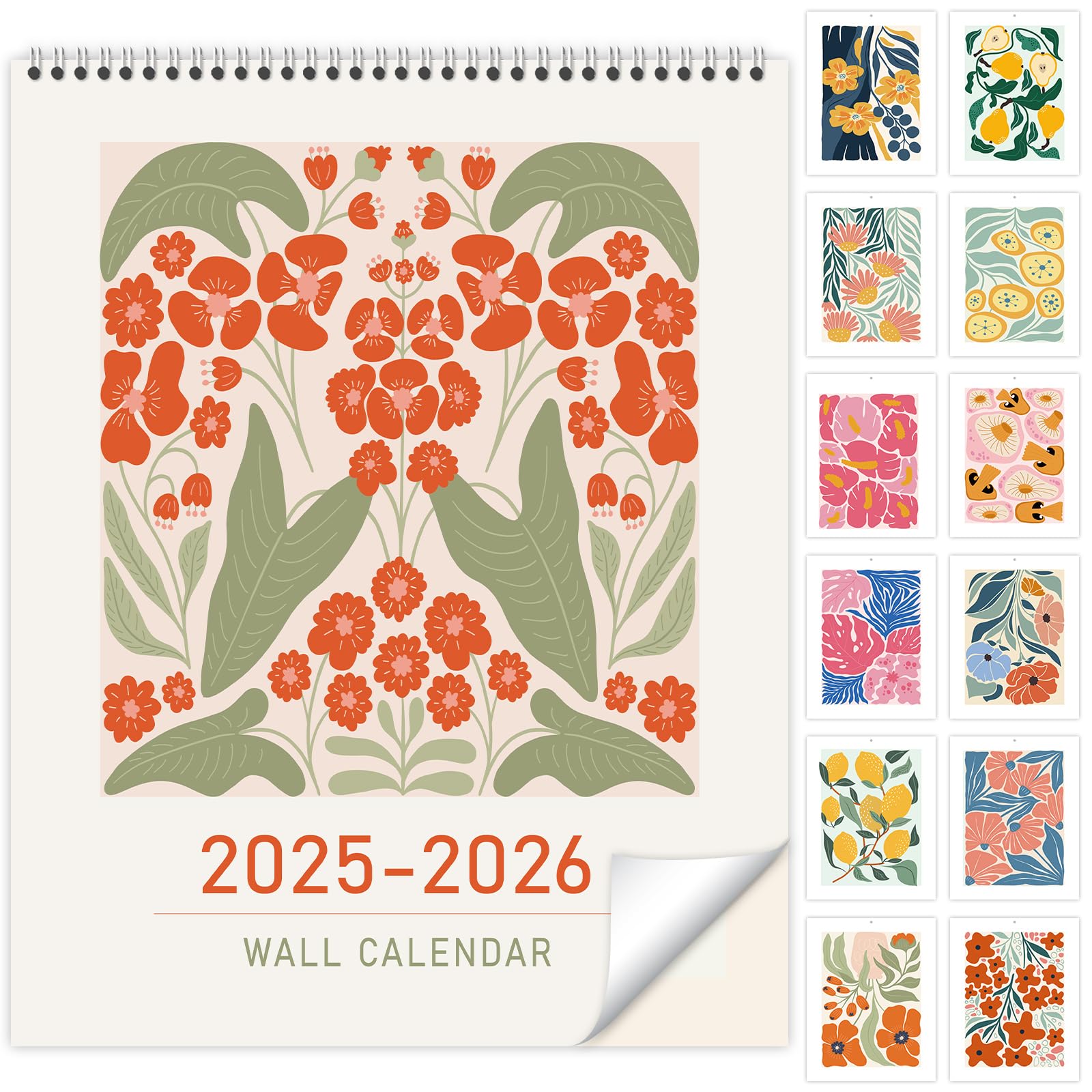 GuassLee Wall Calendar 2025, 2025 Calendar Wall Runs From