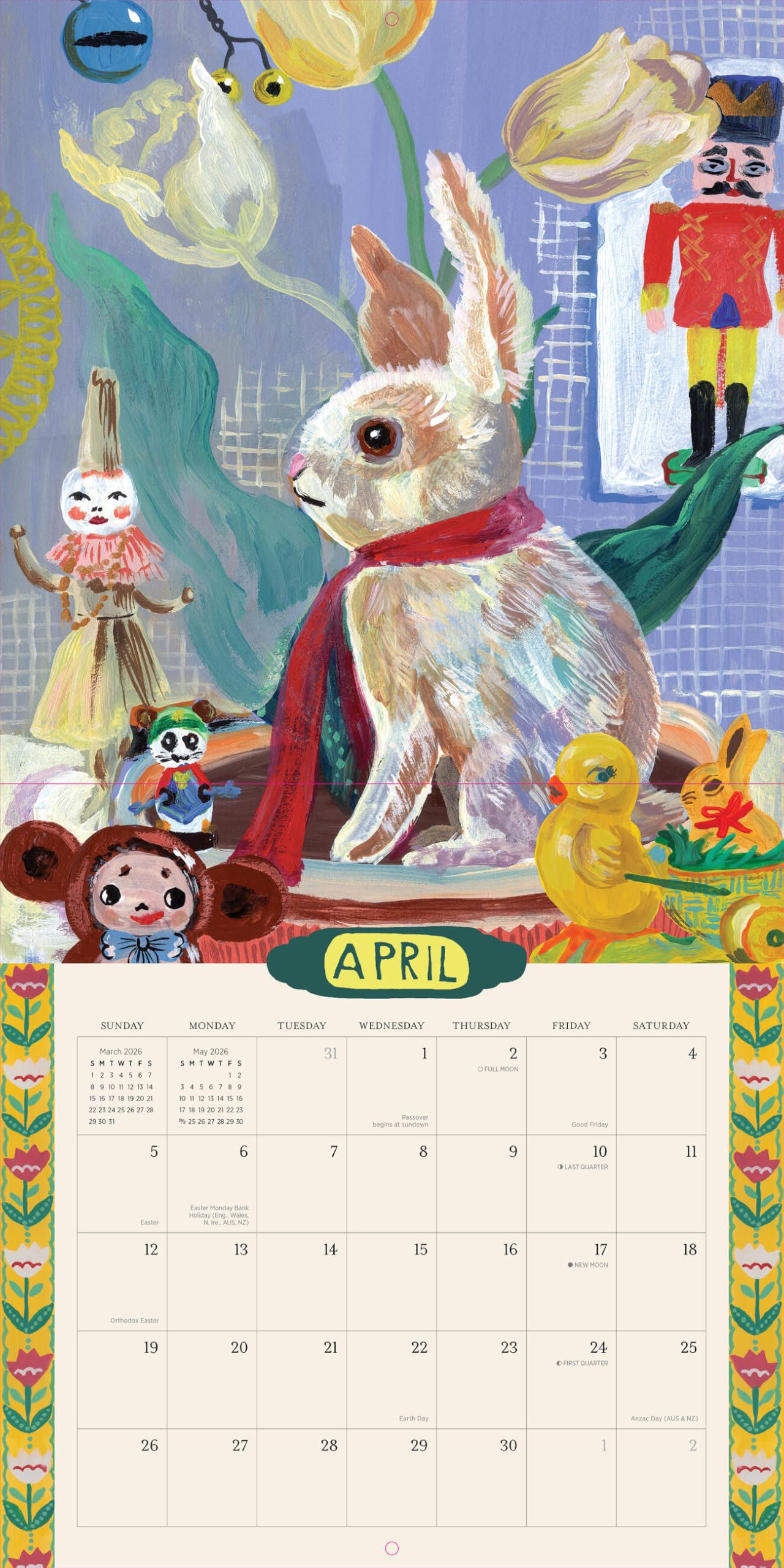 World of Nathalie Lété Wall Calendar 2026: An Elegant, Artful Year