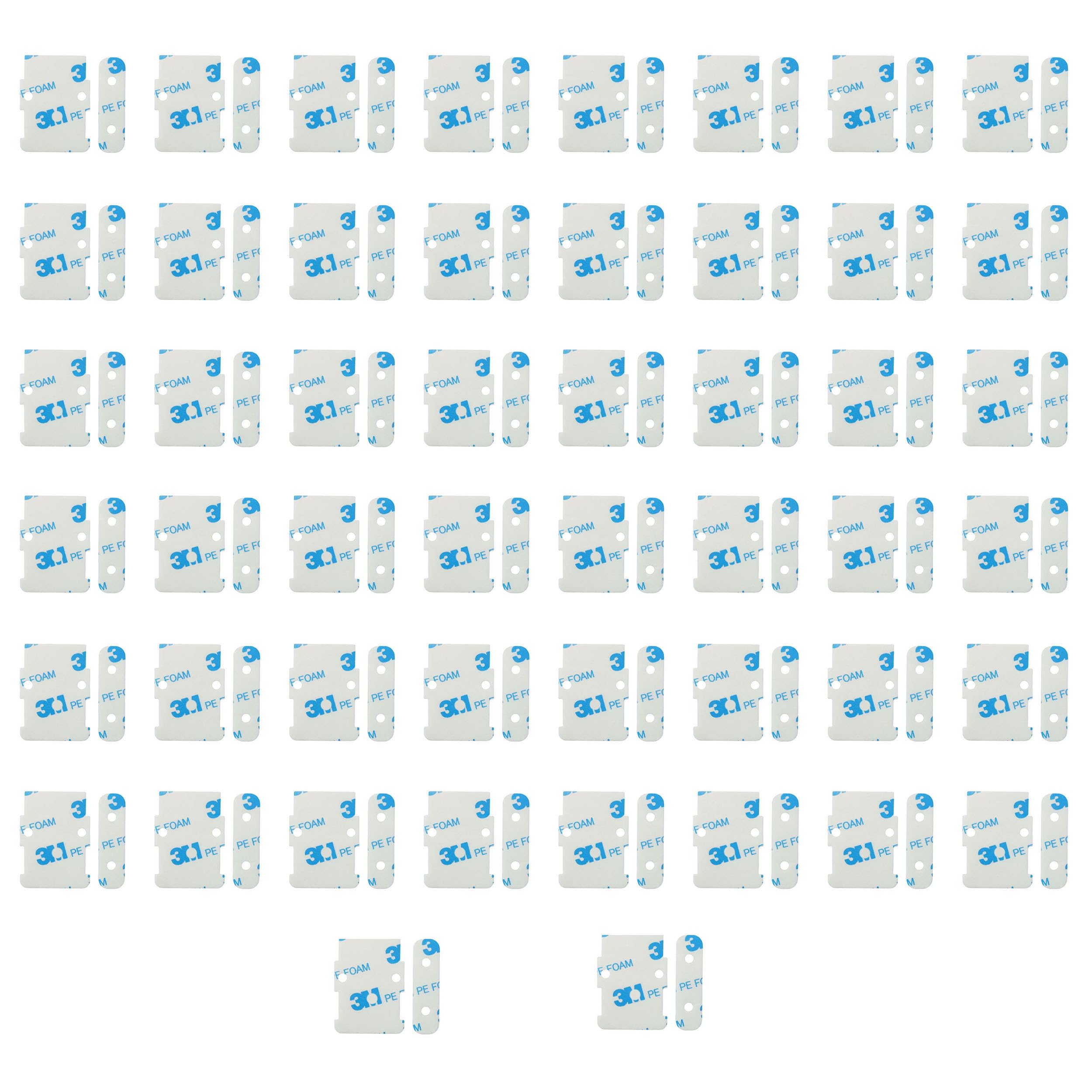 UESGSEIZO Replacement Adhesive for SimpliSafe Entry Sensors – (50 Pieces for Sensors & 50 Pieces for Magnets) - Strong Pre-Cut Double-Sided Tape for Easy, Secure Installation