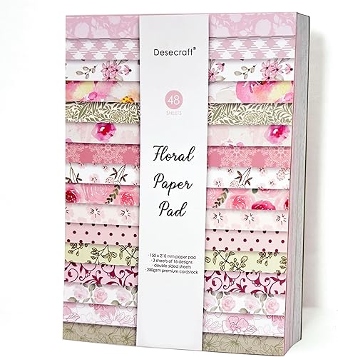 Vista 6 de Spring Vintage - Paquete de blocs de papel de doble cara de 12 x 12 pulgadas, 36 hojas, para hacer tarjetas, fondo de origami, suministros