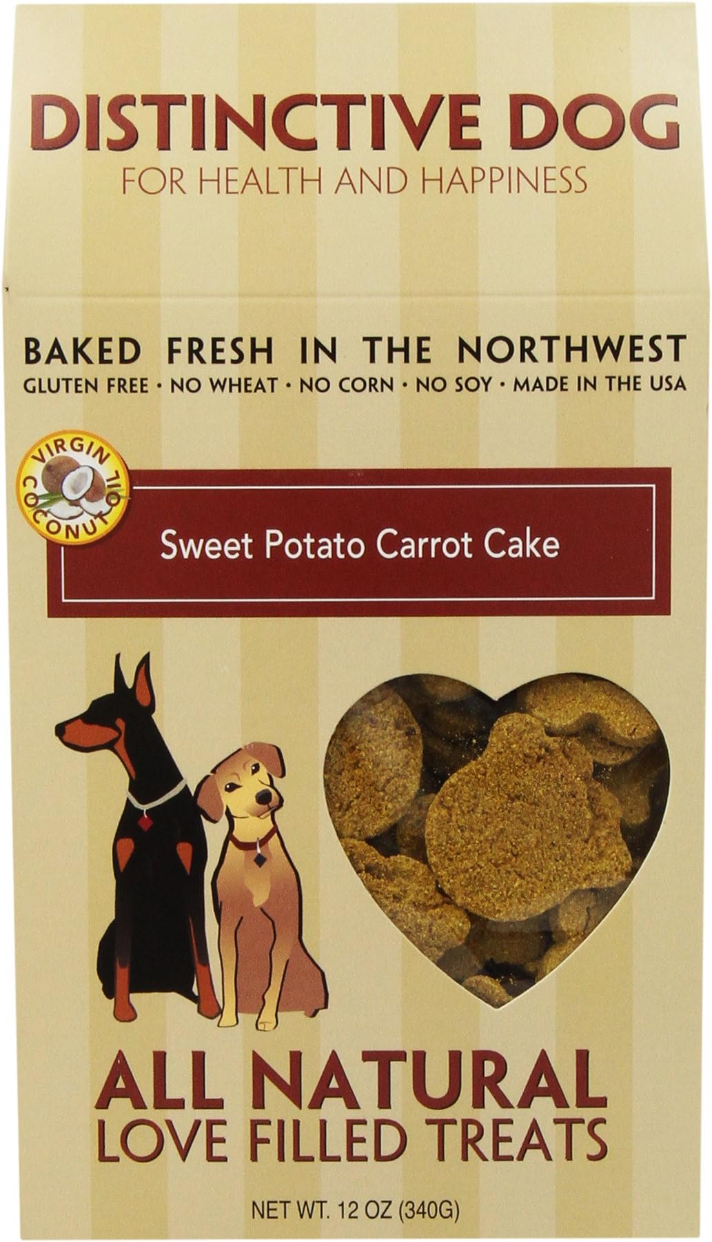 Distinctive Dog Sweet Potato Carrot Cake Dog Treats