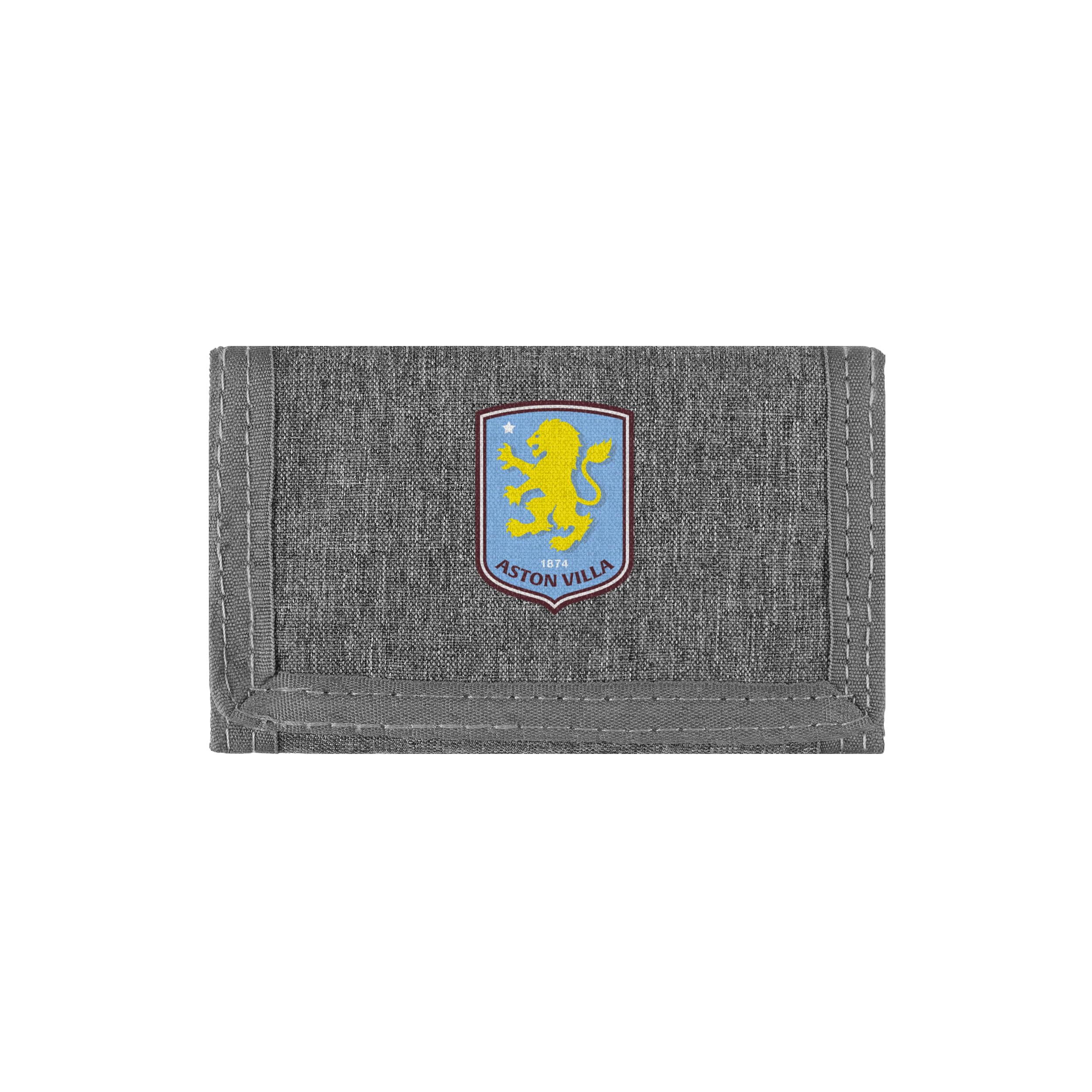 FOCO Officially Licensed Aston Villa FC Grey Football Wallet