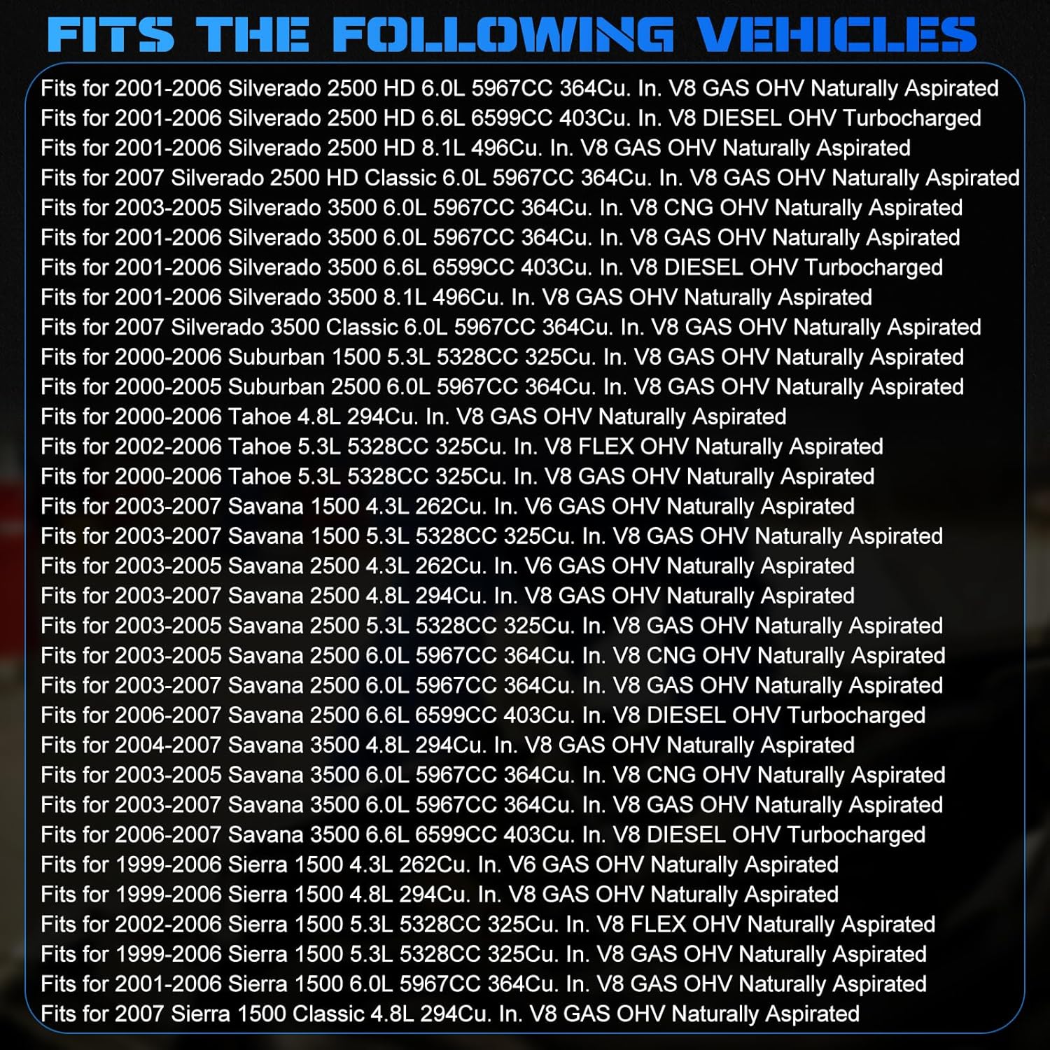 UF271 Ignition Coils & 41-962 Iridium Spark Plugs & M8-48322R Wires Ignition Coils Pack Fits for 1999-2007 Silverado 1500, 2001-2006 Silverado 3500 3.5L 5.3L 6.0L (8pcs Square Style Coil)