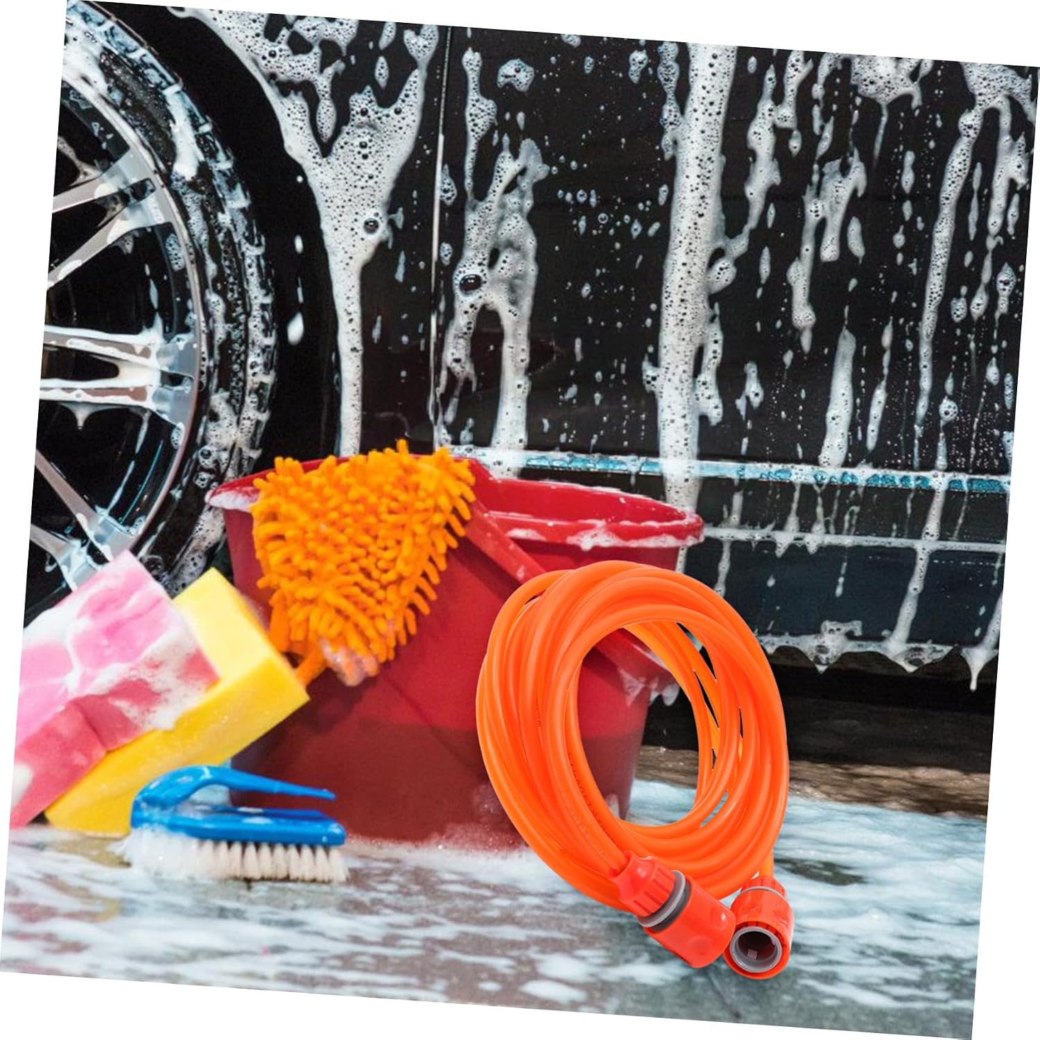 High Pressure Garden Water Hose Explosion Flexible Design for Pressure Washers and Outdoor Cleaning High-performance Washer Hose
