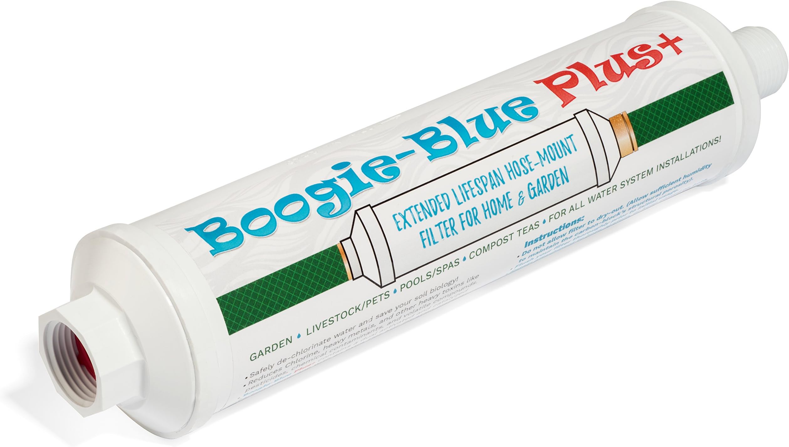 Boogie Blue PLUS Water Filter Carbon Filter High Capacity Filter