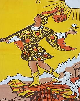 Amazon.com: Indian Consigners Tarot Cards Tapestry The Fool