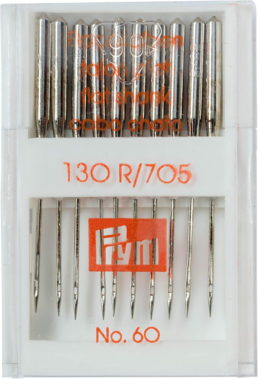Prym 151541 Sewing Machine Needles 130/705 Standard 60, Silver, Steel