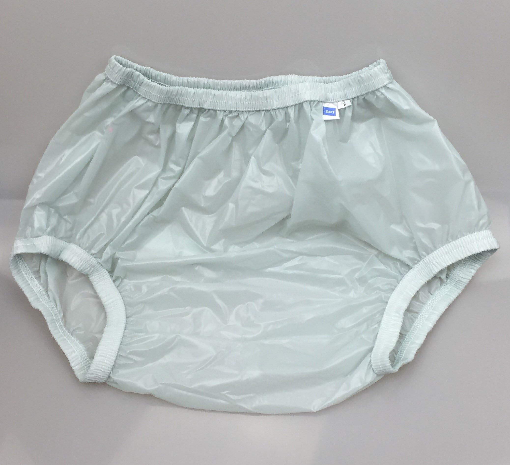 Adult Waterproof Plastic Pants Pastel Blue Medium by Gary