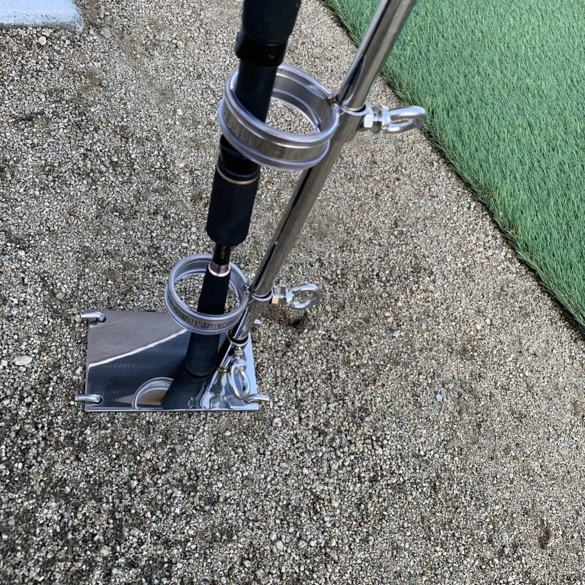 オールステン フルセット 竿立て 竿受け ピトン 磯釣り 筏 カセ タモ