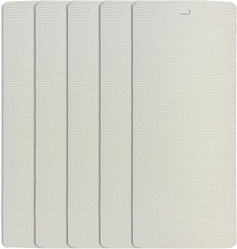 DALIX Chaparral - Listones verticales para puertas correderas de cristal, color gris, 82.5 pulgadas, ventana, paquete de 5