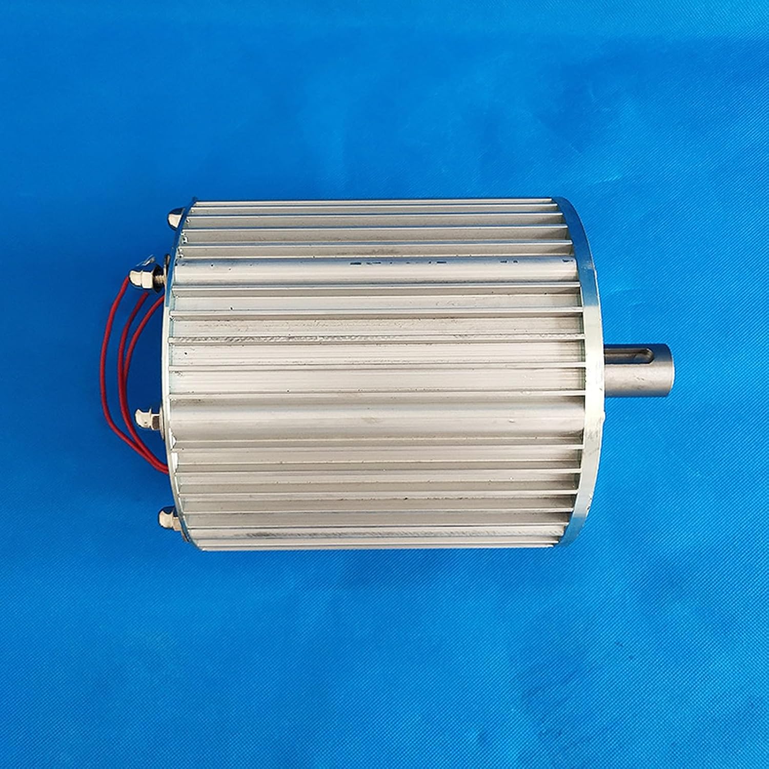 2KW 96V 500rmp Three-Phase AC Synchronous Permanent Magnet Generator Wind Hydro Generator L-Shaped Permanent Magnet Generator (Color : 2KW+Base, Size : 96V)