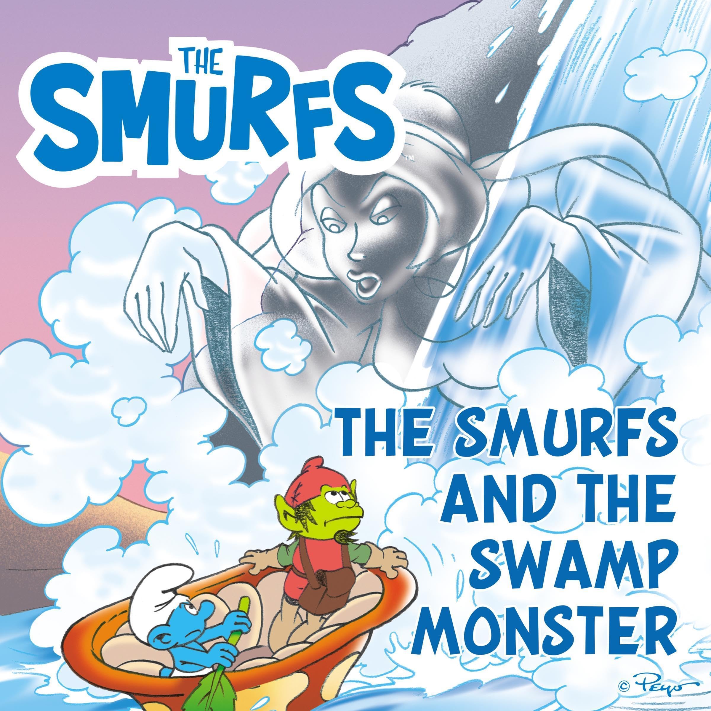 Cover art for The Smurfs and the Swamp Monster
