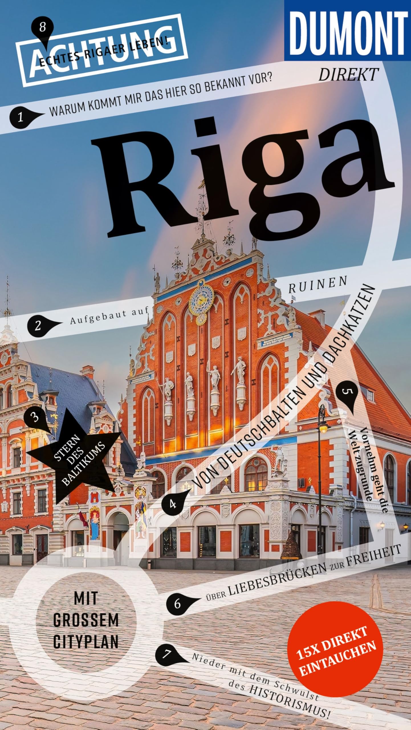 DUMONT direkt Reiseführer Riga: Mit großem Cityplan