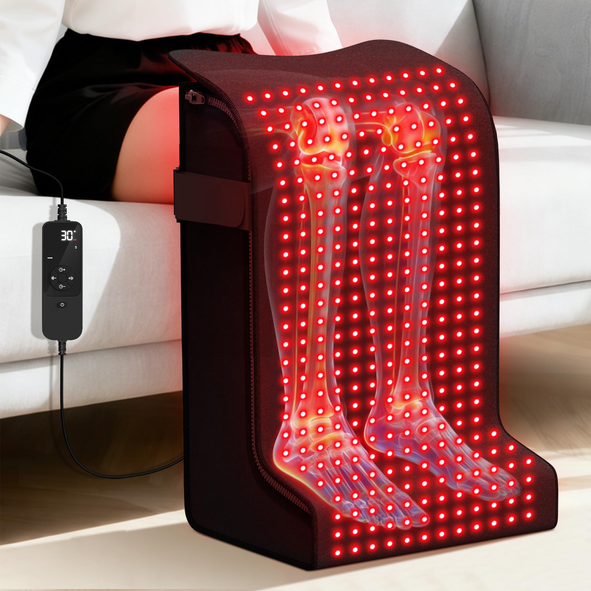 Photo 1 of SUHZF Red Light Therapy Device for Feet, 480 LEDs