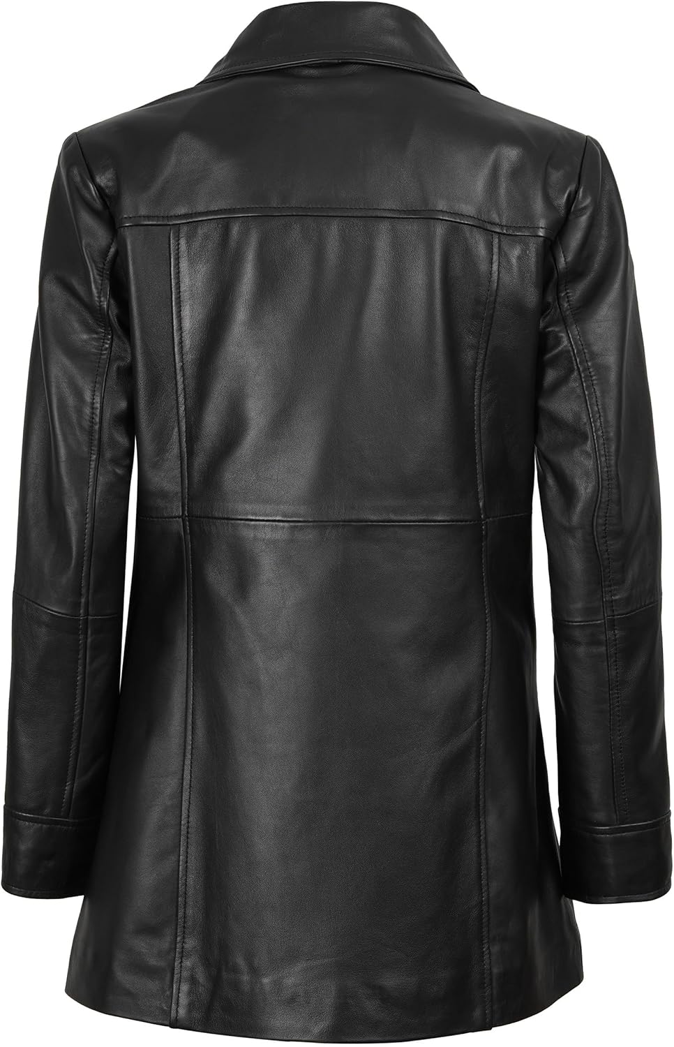 fjackets Real Leather Jacket Women - Lambskin Leather Car Coats For Womens - Stylish Soft Women's Long Coats - Image 6