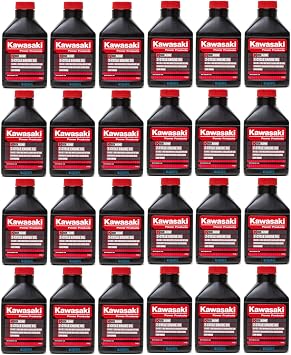 Kawasaki 24PK 6.4oz 501 2.5 Gallon 2 Cycle Engine Oil K-TECH Blend 99969-6084
