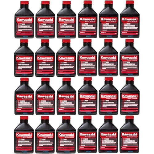Kawasaki 24PK 6.4oz 50:1 2.5 Gallon 2 Cycle Engine Oil K-TECH Blend 99969-6084
