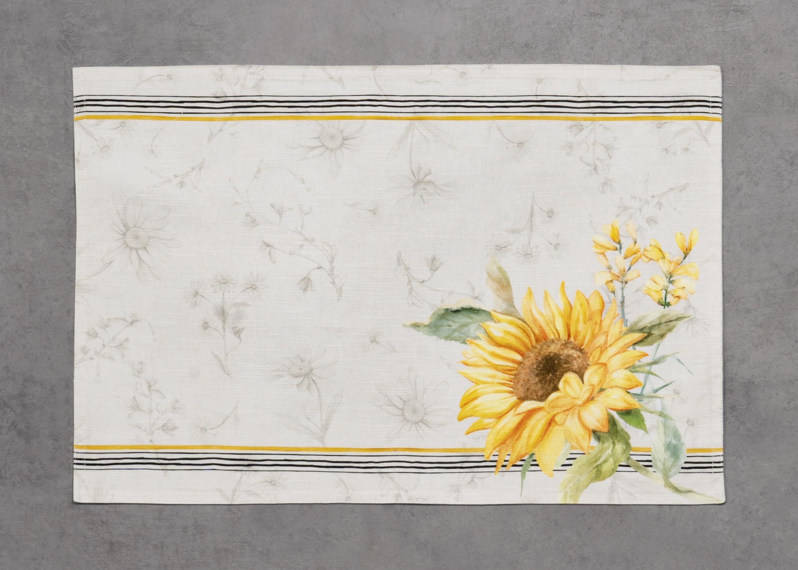 Maison d' Hermine Placemats Set of 4 100% Cotton Washable Reusable Table Mats for Home Kitchen Dining Party Wedding Restaurant Gifts for Mothers Day (Candice - Image 2