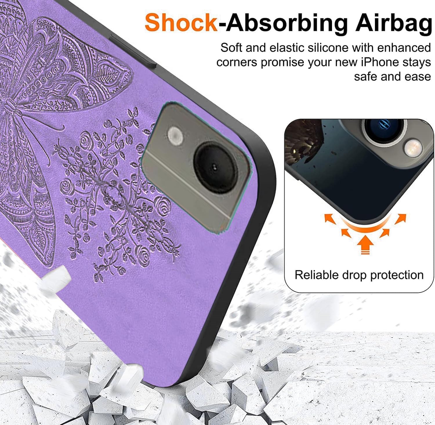 Amazon.com: DAMONDY for BLU G64 Case Compatible for BLU G64 Phone Case Cover Cute 3D Flower Butterfly for Women Girls Boys,Soft TPU Shockproof Full Body -Purple : Cell Phones & Accessories Amazon.com: DAMONDY for BLU G64 Case Compatible for BLU G64 Phone Case Cover Cute 3D Flower Butterfly for Women Girls Boys,Soft TPU Shockproof Full Body -Purple : Cell Phones & Accessories
