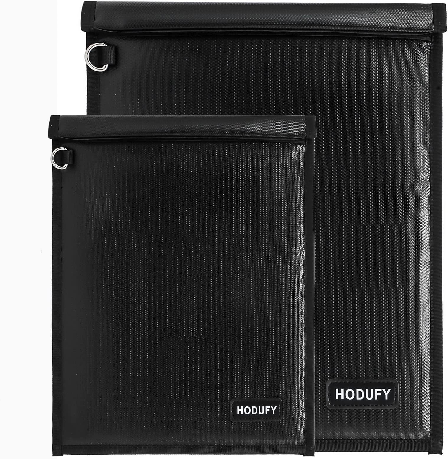 2 Pack Faraday Bag for Laptops & Tablets, 20"x15" and 15"x10" Faraday Pouch for Car Keys, Fireproof Waterproof Car Key Signal Blocker Pouch, Keyless Car Key Signal Blocker Pouch