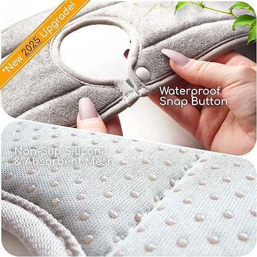 Miniatura 4 de Ternal Tapete para grifo de cocina, diseño original, tela de microfibra absorbente, lavable a máquina, protector contra salpicaduras y atrapador de