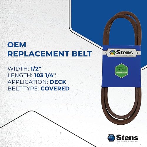 Miniatura 4 de Stens 265216OEM Reemplazo de correa para Cub Cadet 75404219, 95404219, occ-75404219, MTD 75404219,95404219, Rover 75404219, Troy-Bilt 75404219,