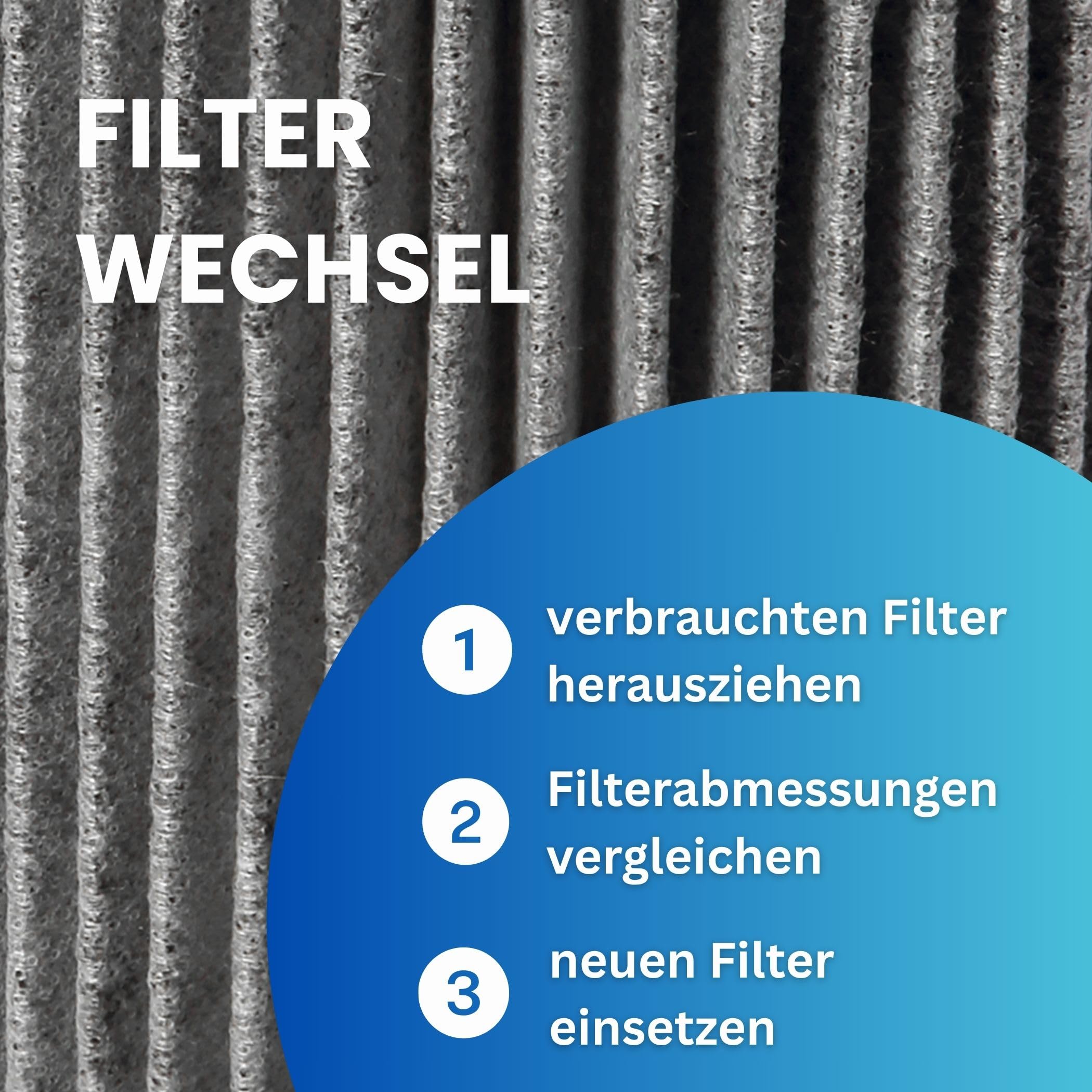 Filter für Proxon-Zimmermann FWT1, FWT2, P1, P2 - Ersatzfilter-Set, ersetzt P0153/95, Luftfilter für KWL-Lüftungsanlage, Wohnungslüftung, 500 x 225 x 45 mm (G4/F7)