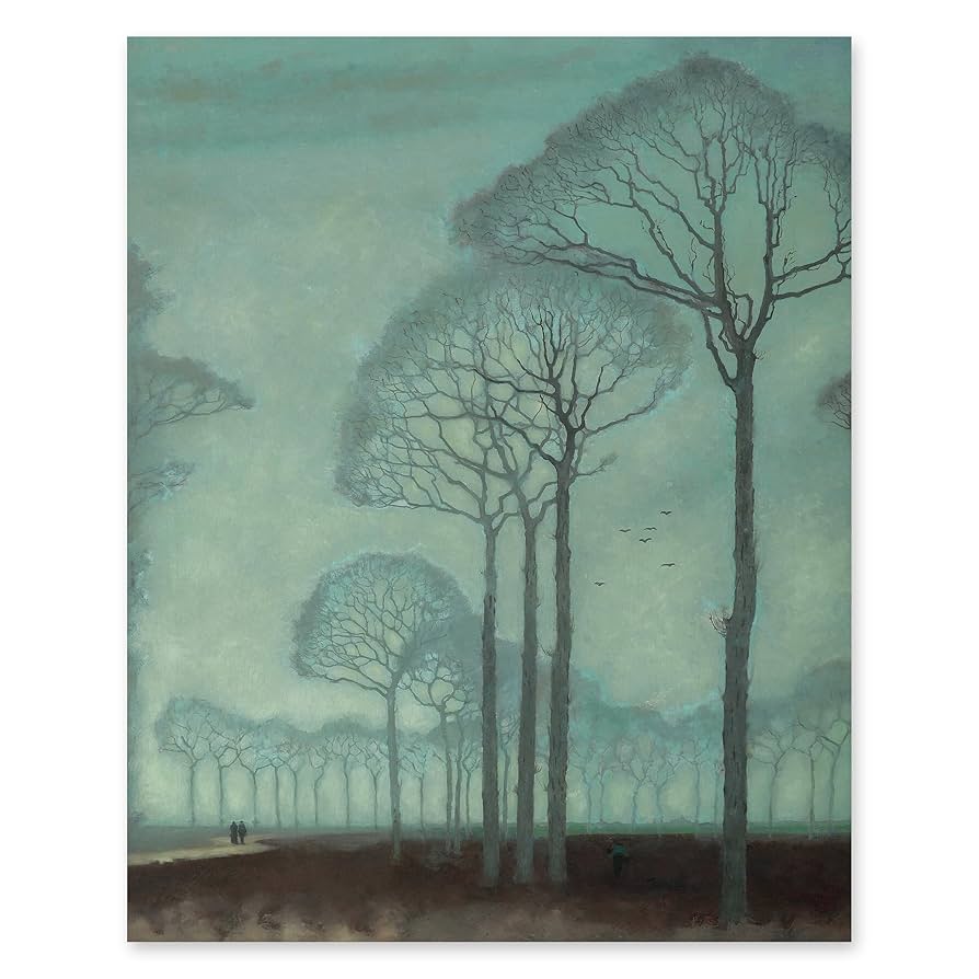 絵画 Iconic Landscape Vintage Japanese Forest Poster, Woodblock Art, Road to Nikko