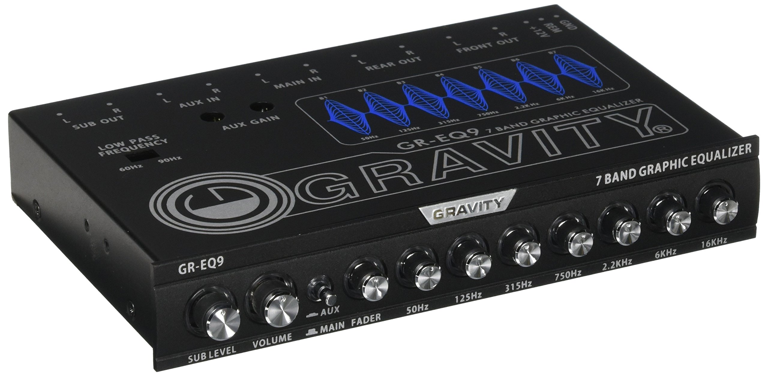 Gravity 7 Band Graphic Equalizer GR-EQ9