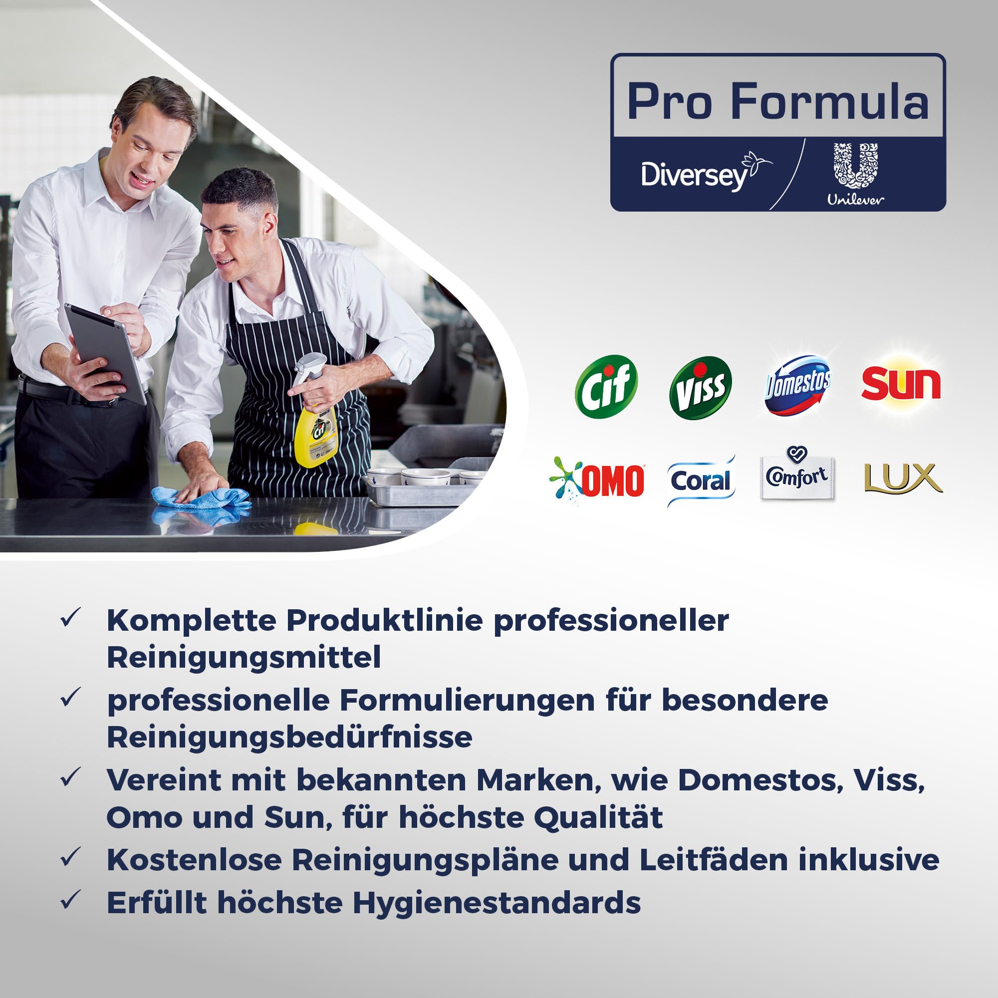 Sun Professional Classic Geschirrreiniger - Pure, konzentrierte Reinigungskraft, hochwirksame Reinigung für Haushaltsspülmaschinen, Eco-Spar-Programm geeignet, 6x100 Stück