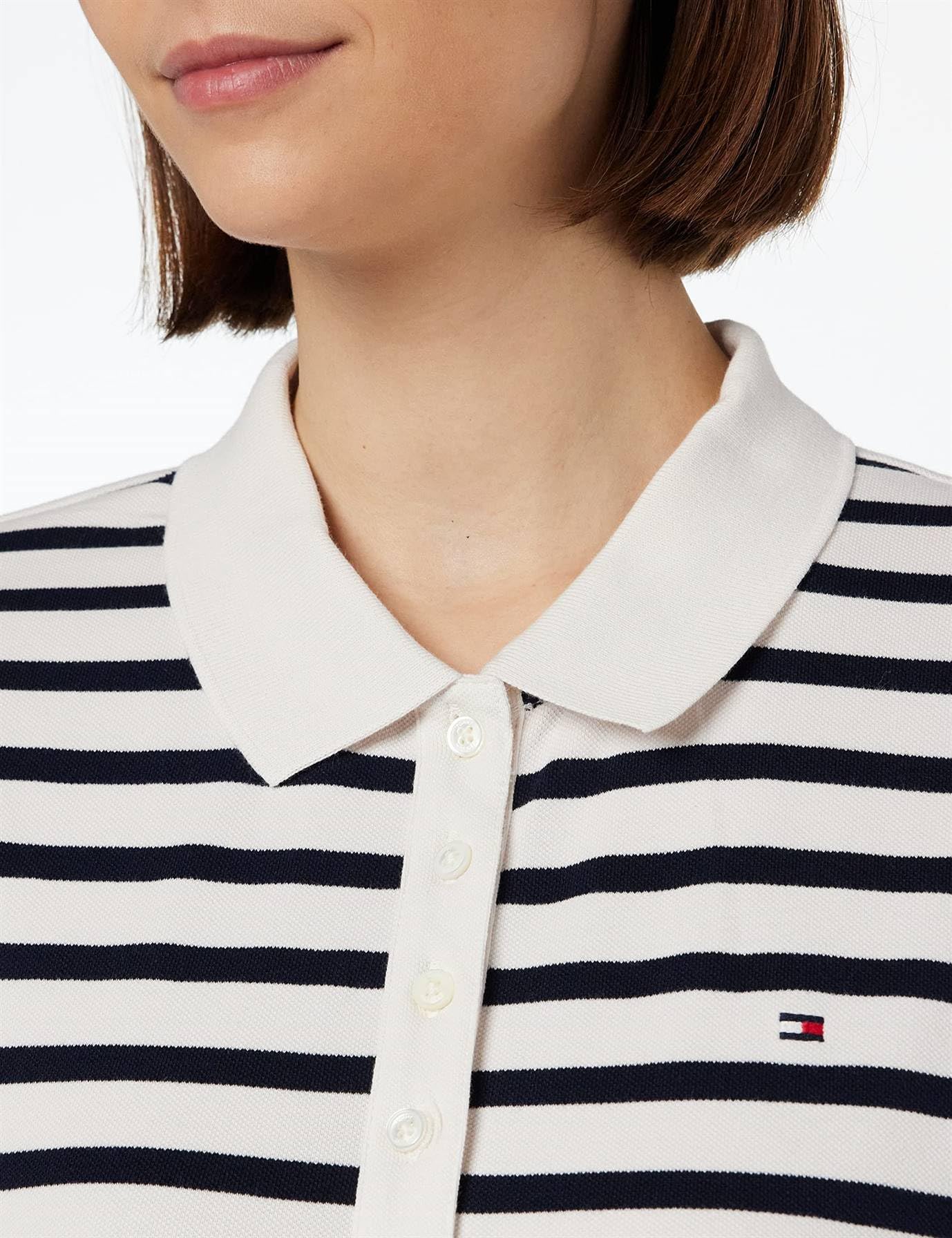 Tommy Hilfiger Polo a Maniche Corte Donna