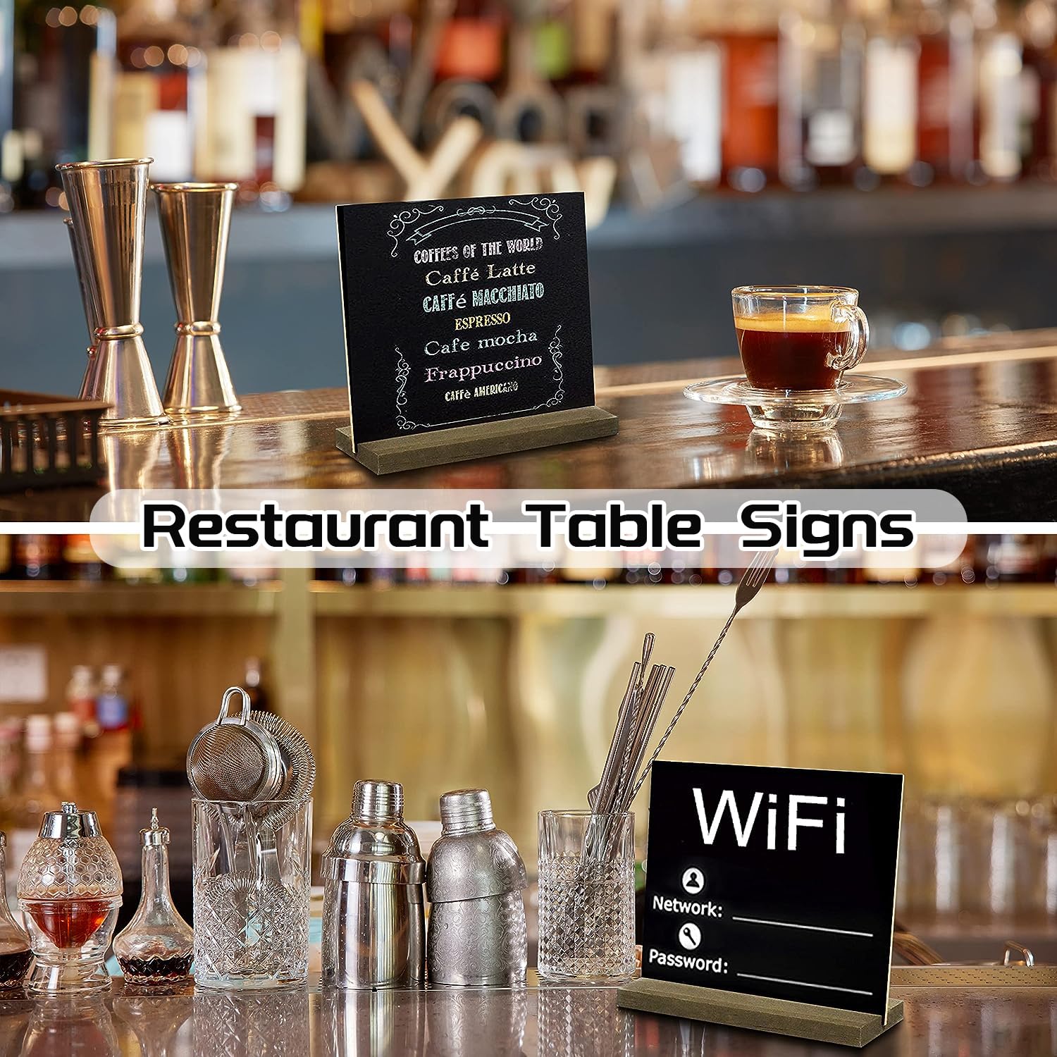 Mini Lavagnette Cancellabili 20 Pezzi - Con Pennarelli Per Ristoranti, Feste - Foto 5