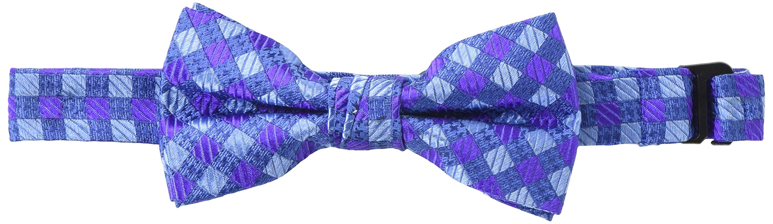 Isaac Mizrahi Silk Print Bowtie Papillon, Multicolore, Taglia Unica Uomo