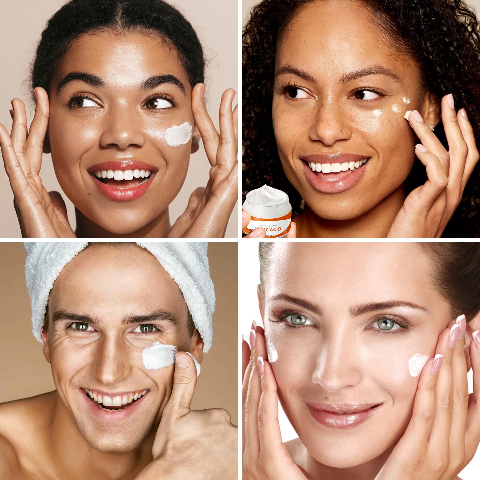 フェイスクリーム K.bubu Kojic Acid Face Cream for women, Moisturizer Face Body Cream