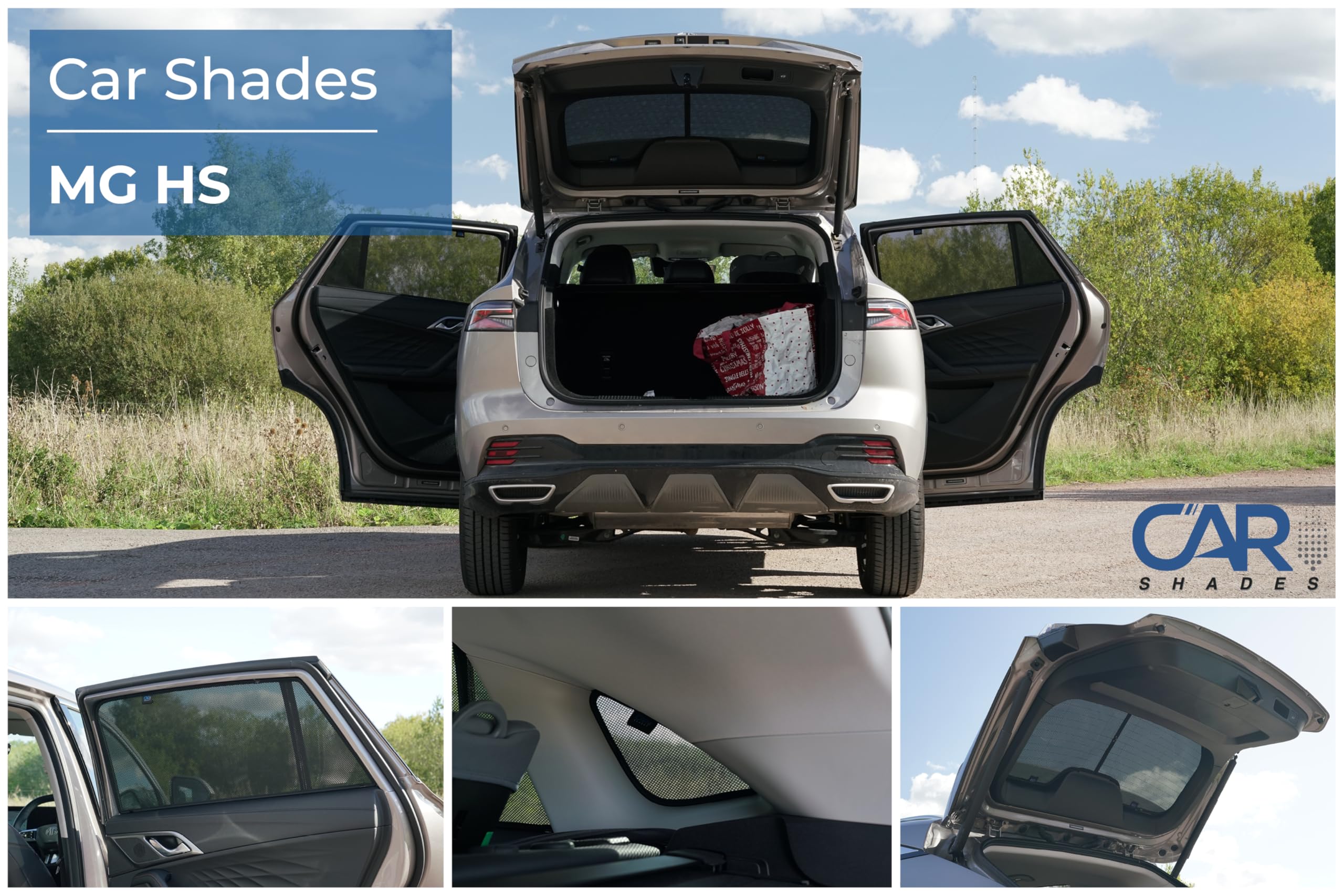 Car Shades Jeu de Pare-Soleil sur Mesure pour Voiture