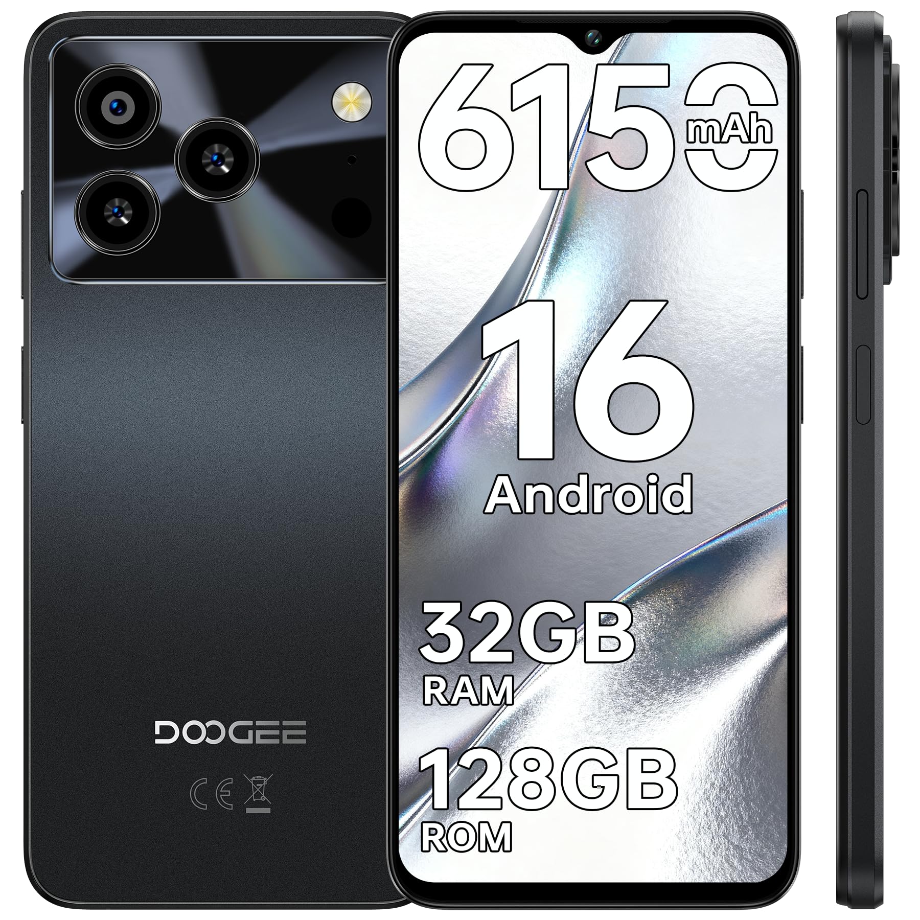 DOOGEE Note56 Pro Teléfono Movil Andriod 16,32GB+128GB/TF 2TB DOOGEE Note56 Pro Teléfono Movil Andriod 16,32GB+128GB/TF 2TB
