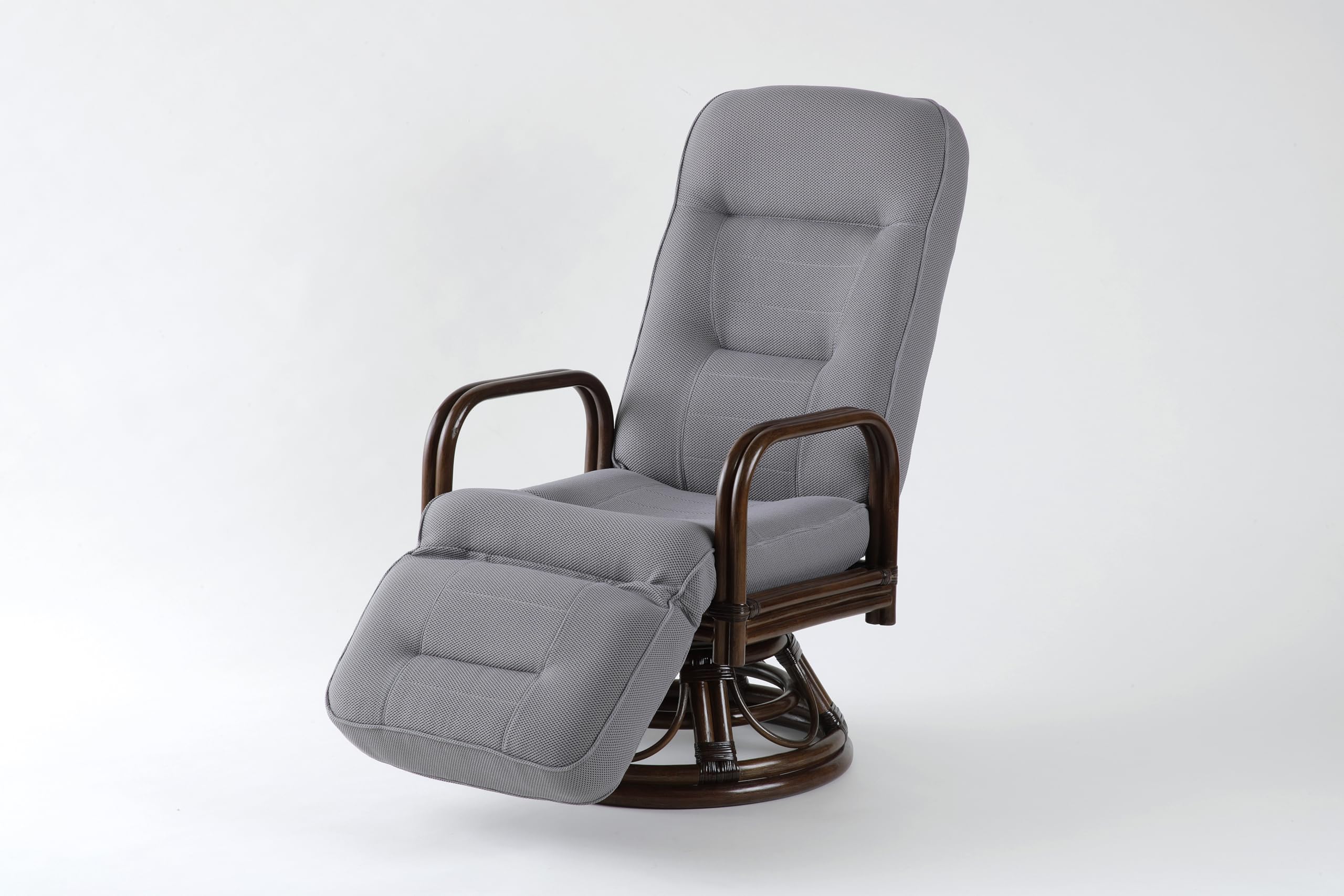 Amazon｜大竹産業 【極みラタン】椅子 座椅子 チェア リクライニング