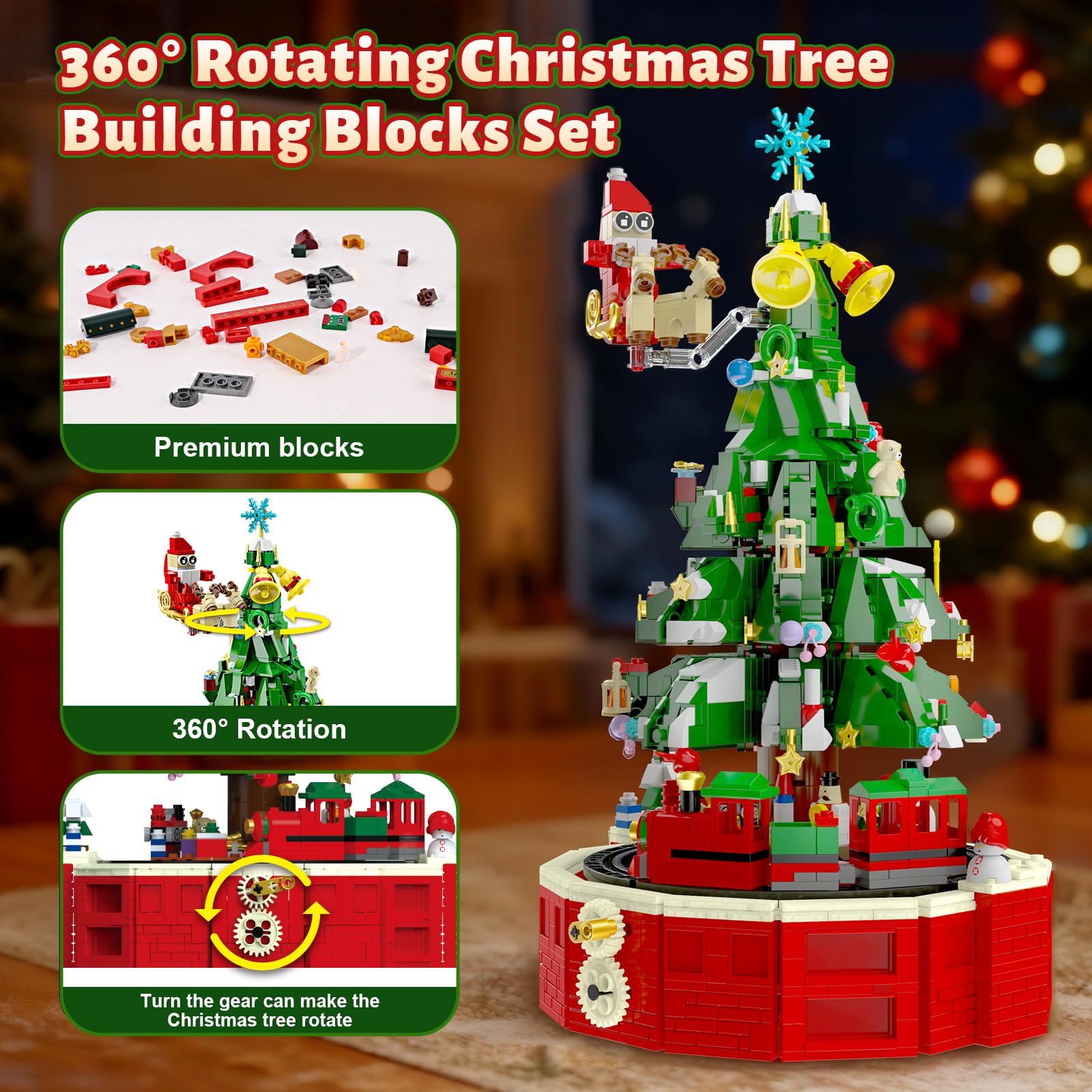 Amazon.com: Ochido Advent Calendar 2025 Rotating Christmas Tree