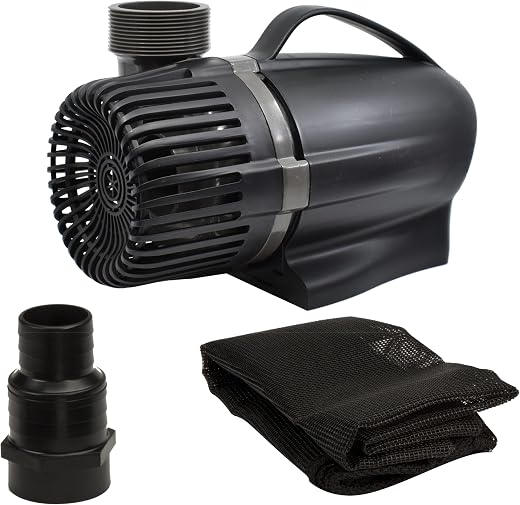 Pond Boss Waterfall Pump - Fits 1 1/2in. Tubing, 5000 GPH, 21-Ft. Max Lift, Model# PW5000