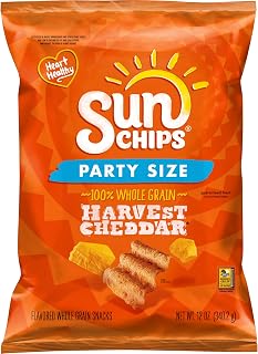 Harvest Cheddar Whole Grain Snacks, Party Size, 12 Oz