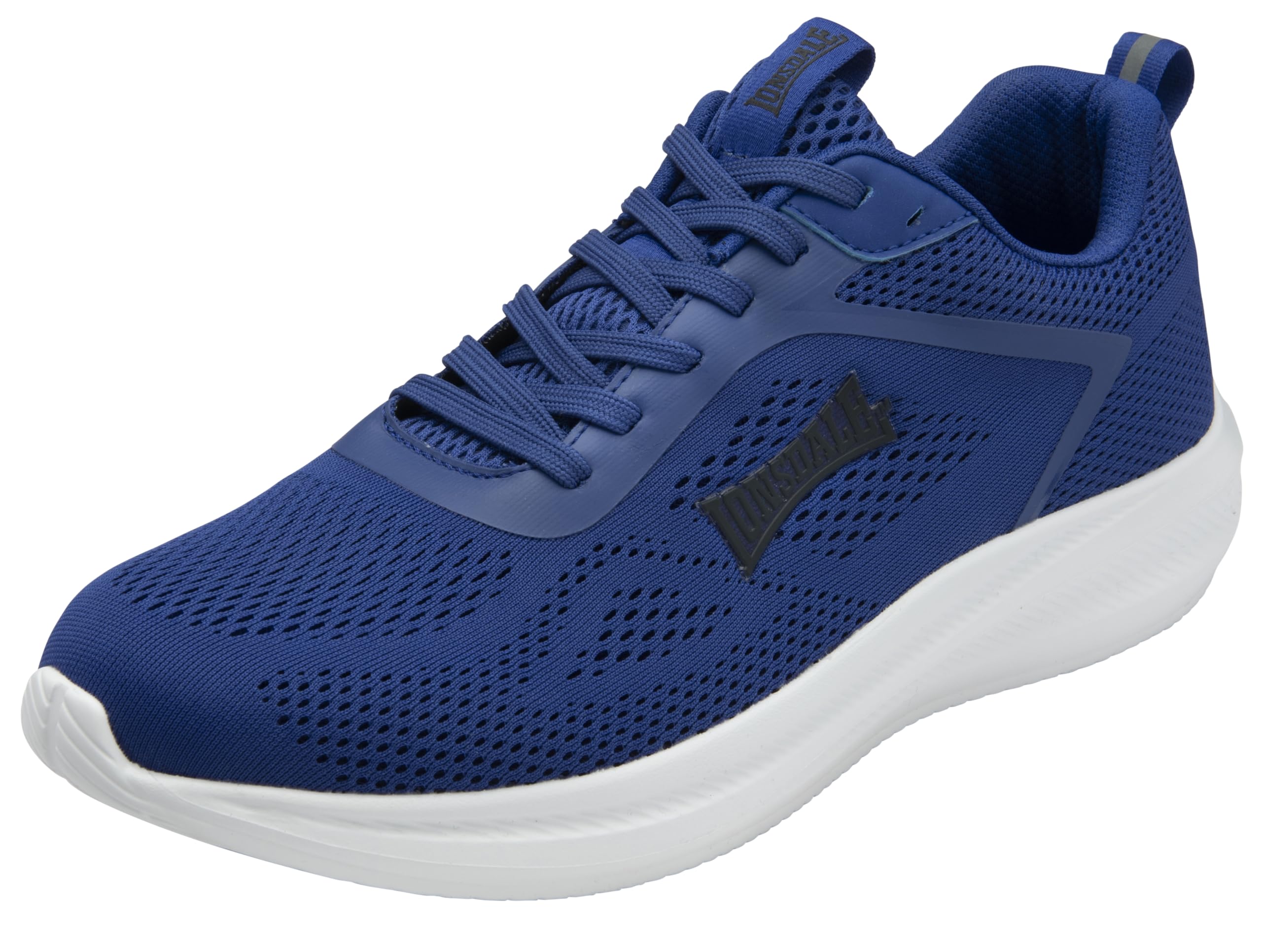 Lonsdale Mens Santon Sneaker, Reflex Blue Grey, 9 UK